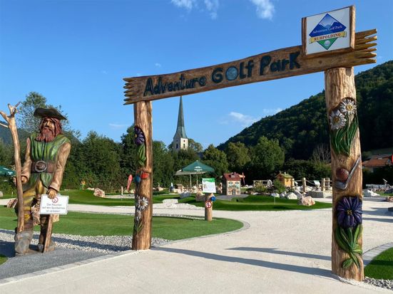 Eingang zum Adventure Golf Park