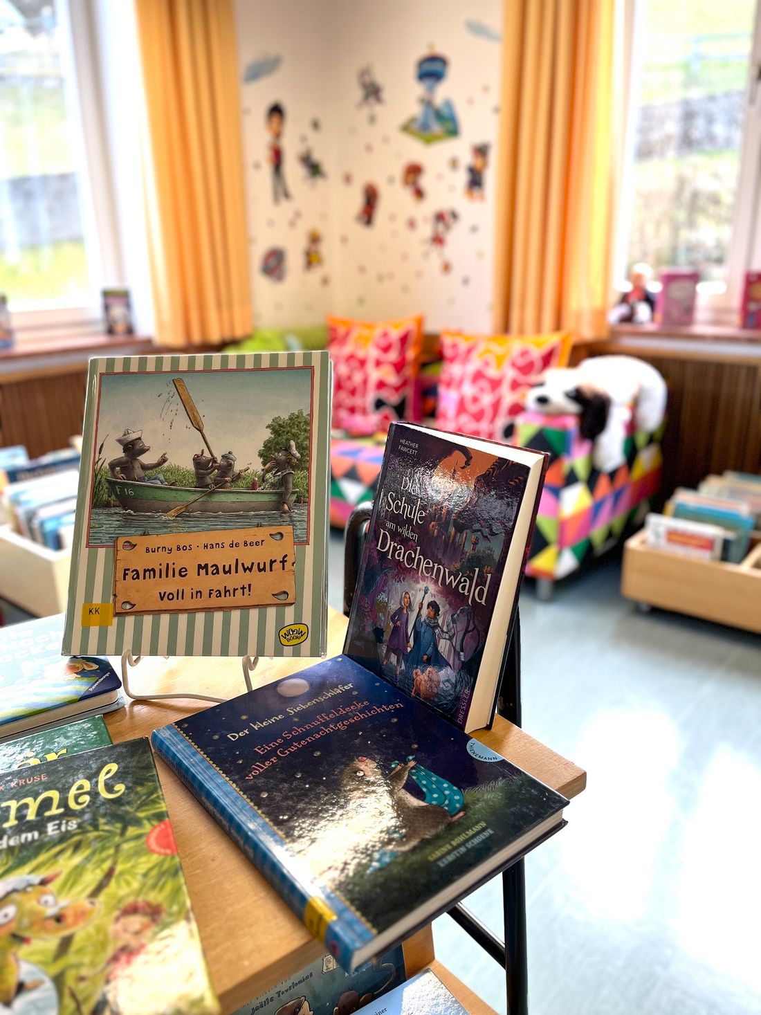 Kinderecke in der Gemeindebücherei